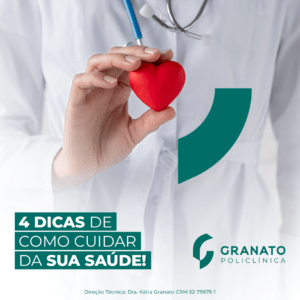 Cuidado com a saúde em 1º lugar: 4 dicas de como se cuidar!