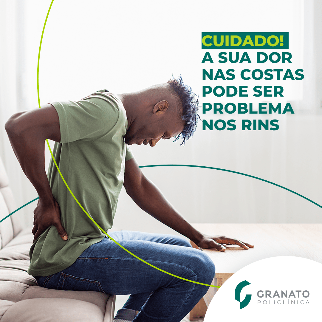 Dor nas costas pode ser problema no rim?