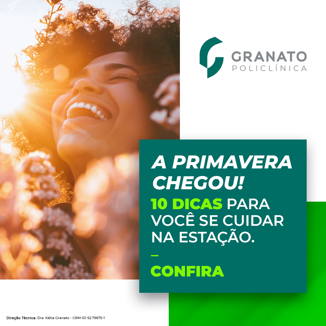 A primavera chegou! Confira 10 dicas de como se cuidar na estação.