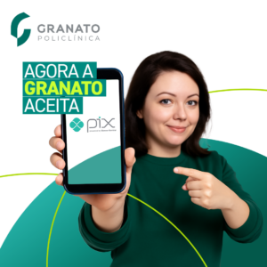 Agora a Granato aceita PIX!