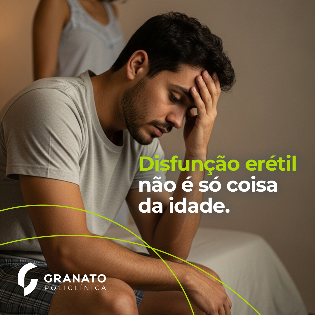 Disfunção erétil em homens jovens: quando o problema vai além da idade