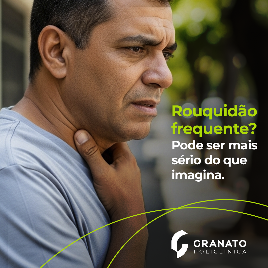 Rouquidão frequente? Pode ser mais sério do que você imagina
