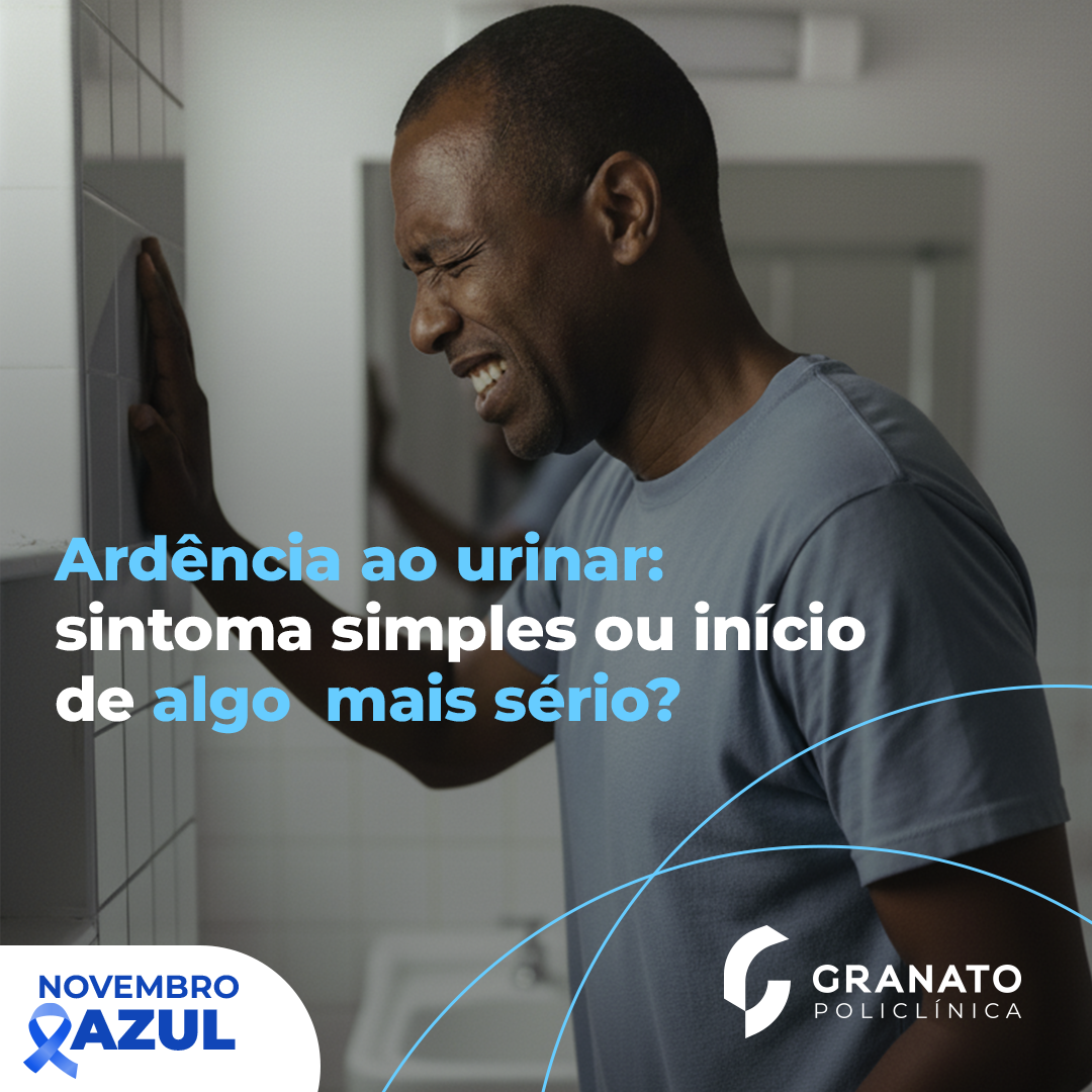 Ardência ao urinar em homens: quando se preocupar e procurar um urologista
