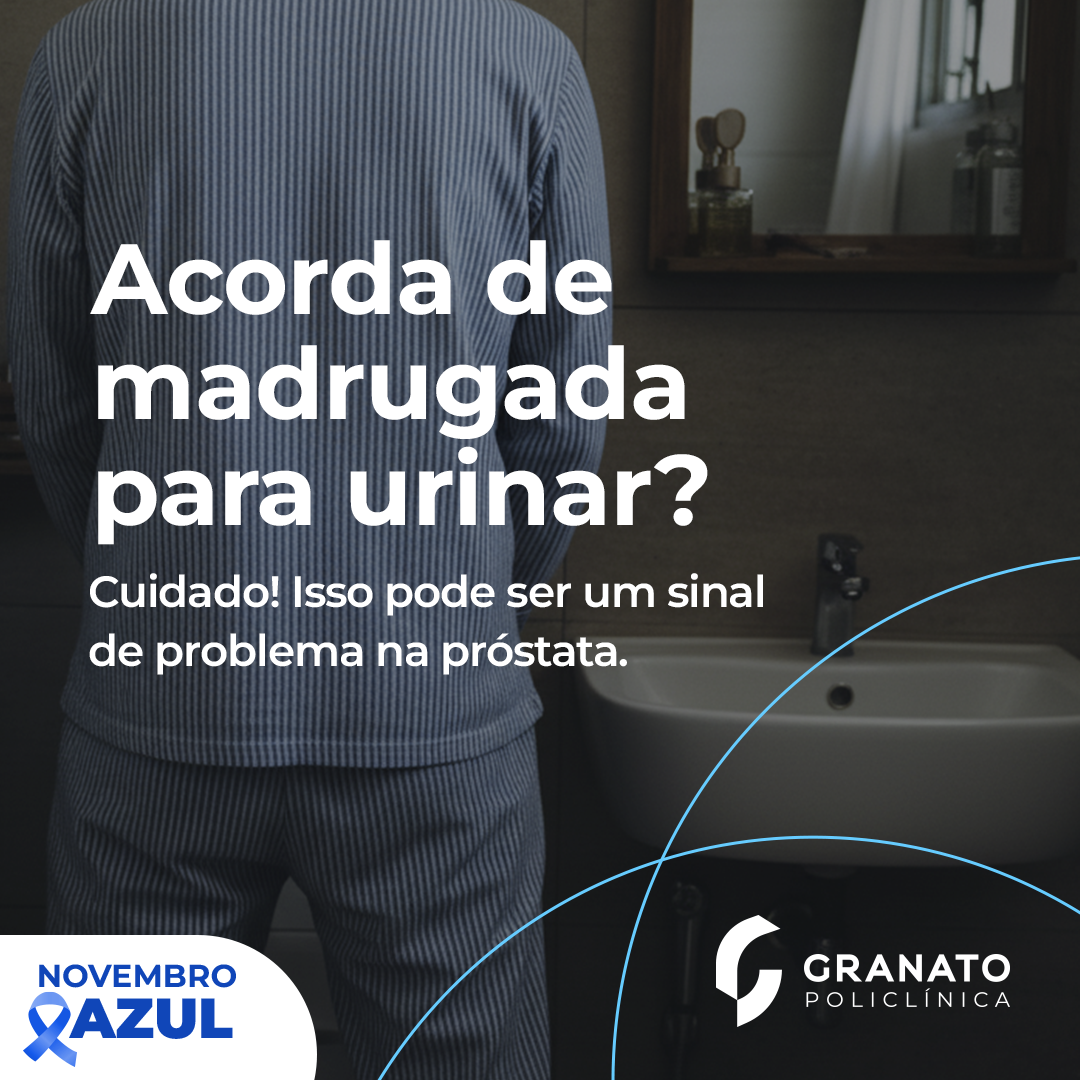 Acorda de madrugada para urinar? Isso pode ser um alerta da próstata